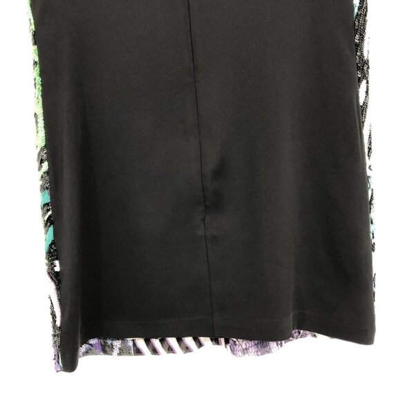 Marciano Animalesque Glow Sequin Cutout Halter Neck V-neck Mini Dress size  XS - Picture 12 of 16